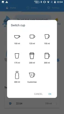 Drink Water Reminder android App screenshot 9