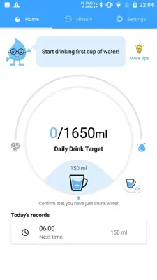 Drink Water Reminder android App screenshot 2